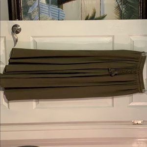 Forever 21 linen open leg pant SIZE S